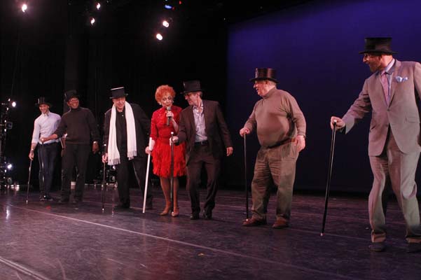 Top Hat: Carol Lawrence & Audience Members